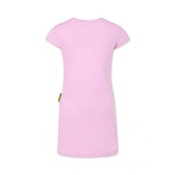 Barrow Kids Abito Rosa con Logo Smile per Bambine