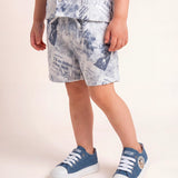 Iceberg Kids White Patterned Bermuda Shorts for Babies