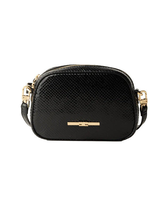 Elisabetta Franchi La Mia Bambina Borsa Nero con Logo per Bambine