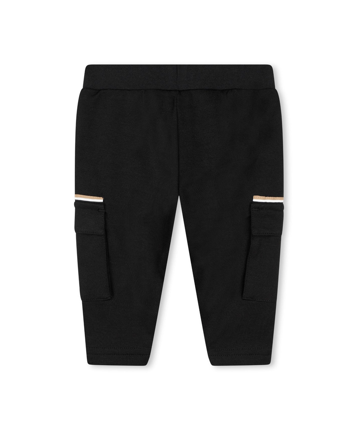 Boss Kids Pantaloni Neri con Tasconi per Neonati (retro)