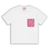 EMILIO PUCCI Kids T-shirt con Taschino Rosa per Bambini