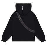 Sprayground Kids Felpa Nera con Cappuccio Pouch per Bambini
