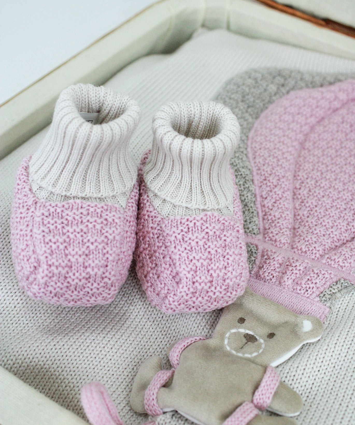Marlù Scarpine Rosa per Neonate