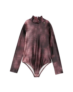 Elisabetta Franchi La Mia Bambina Body Merlot per Bambine