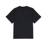 Dsquared2 Kids T-shirt Nera Girocollo con Stampa Logo "DSQ2" per Bambini