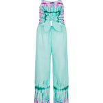 Effek Copricostume Tuta Fantasia Verde Tiffany/Viola per Bambine