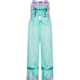 Effek Copricostume Tuta Fantasia Verde Tiffany/Viola per Bambine