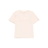 Elisabetta Franchi La Mia Bambina T-shirt Sunrise con Logo per Neonate