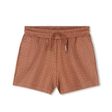 Michael Kors Kids Short Dark Chocolate All-Over per Bambini