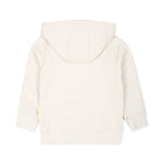Barrow Kids Felpa Crema con Cappuccio con Stampa per Neonati (retro)