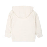 Barrow Kids Felpa Crema con Cappuccio con Stampa per Neonati (retro)