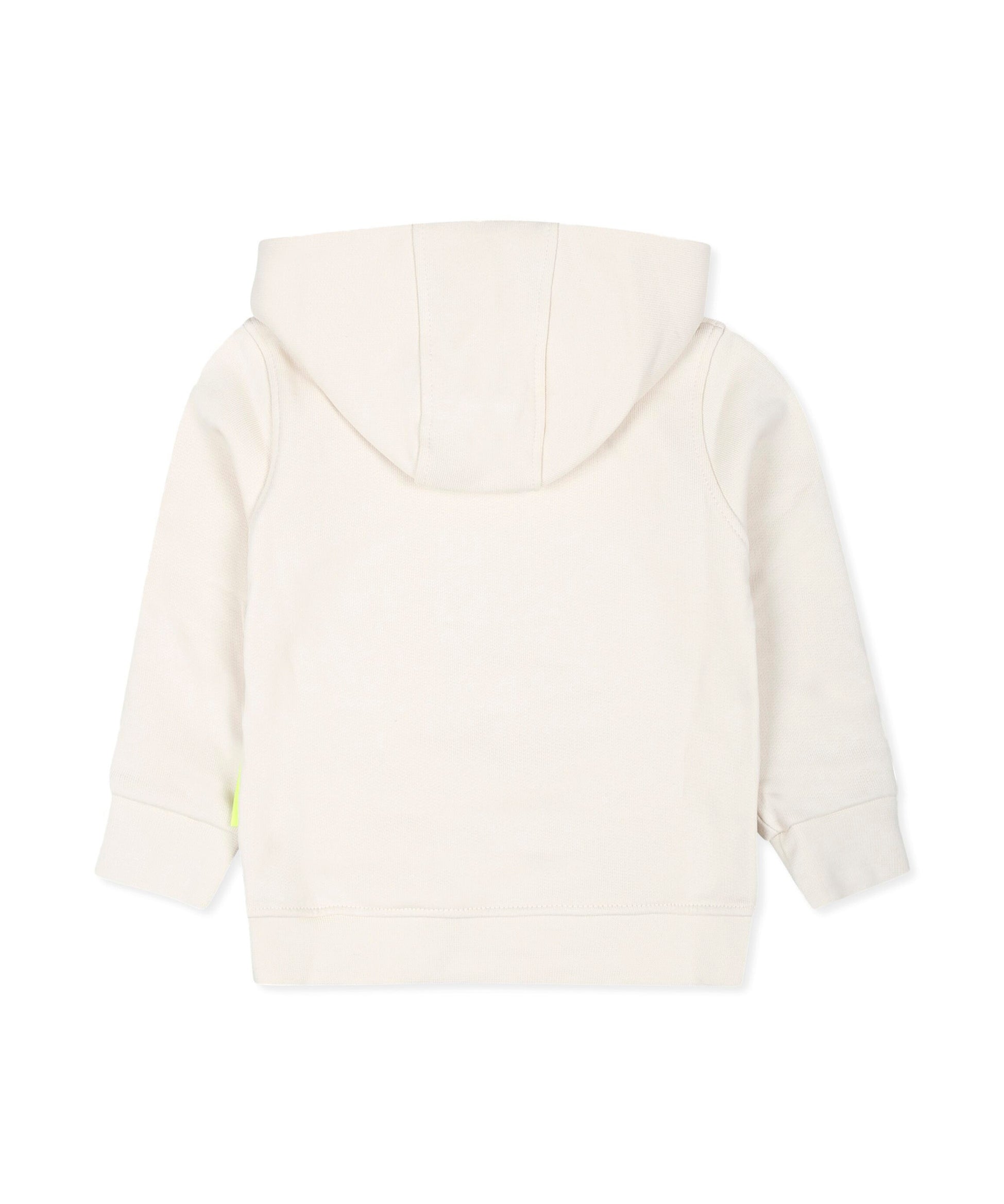 Barrow Kids Felpa Crema con Cappuccio con Stampa per Neonati (retro)