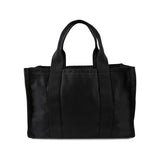 Barrow Kids Borsa Tote Nera con Logo per Bambine (retro)