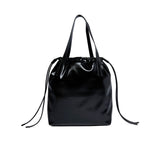 N°21 Kids Borsa Nera Tote per Bambine (retro)