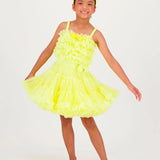 Angel's Face Gonna in Tulle Gialla per Bambine