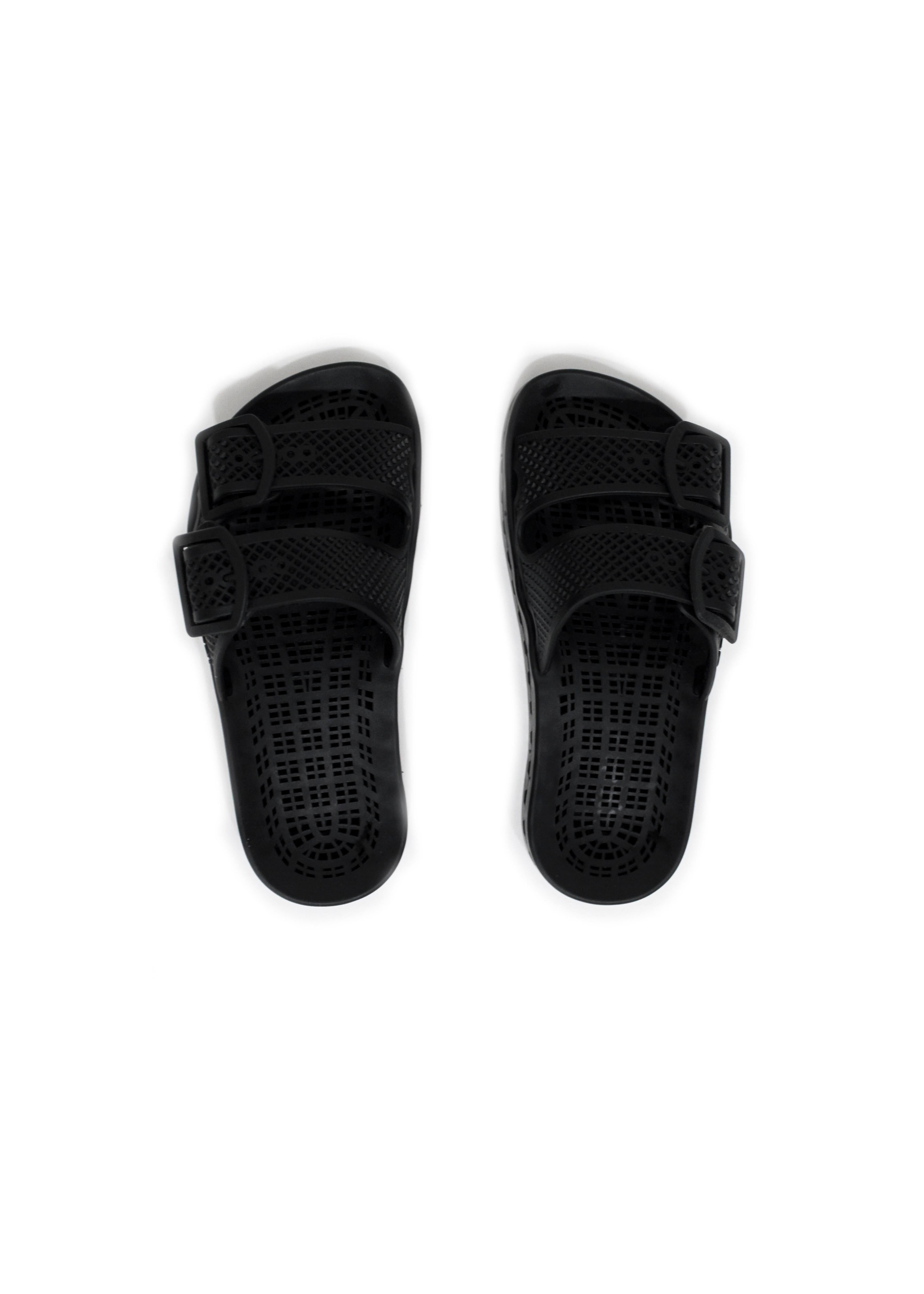 Sensi Kids Urban Sandalo Nero Doppia Fascia per Bambini