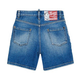 Dsquared2 Kids Bermuda Denim per Bambine