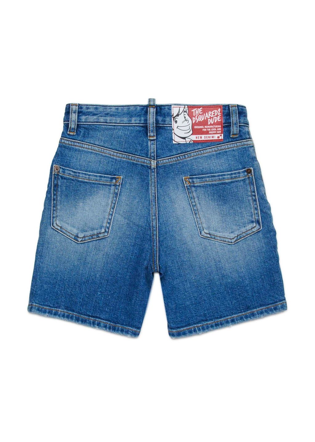 Dsquared2 Kids Bermuda Denim per Bambine