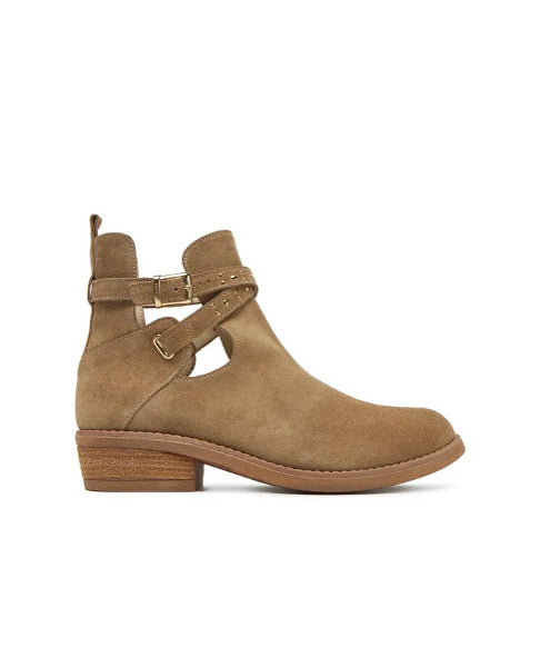 Twinset Kids Stivaletto Cammello per Bambine