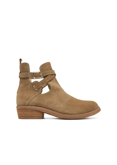 Twinset Kids Stivaletto Cammello per Bambine