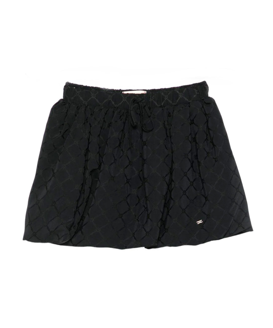 Elisabetta Franchi La Mia Bambina Gonna Nero All-Over per Bambine
