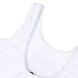 Moschino Kids Costume Monokini Bianco con Logo Teddy Bear per Bambine (dettaglio)