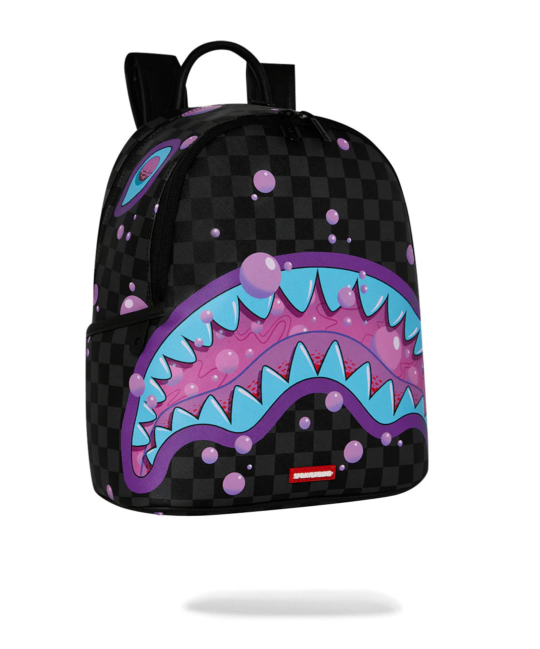 Sprayground Kids Zaino Nero Fantasia Viola e Azzurro Unisex