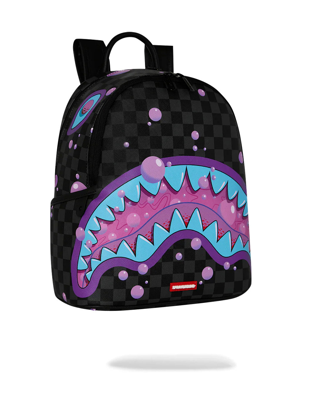 Sprayground Kids Zaino Nero Fantasia Viola e Azzurro Unisex