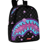 Sprayground Kids Zaino Nero Fantasia Viola e Azzurro Unisex