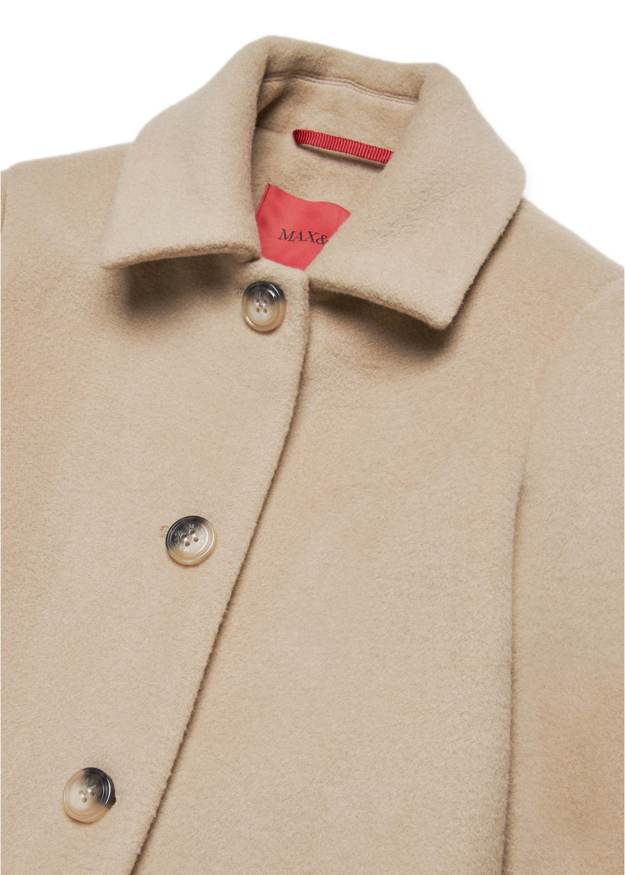 Max & Co Kids Cappotto Classsico Beige per Bambine (dettaglio)