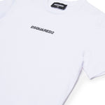 Dsquared2 Kids T-shirt Bianca con Logo