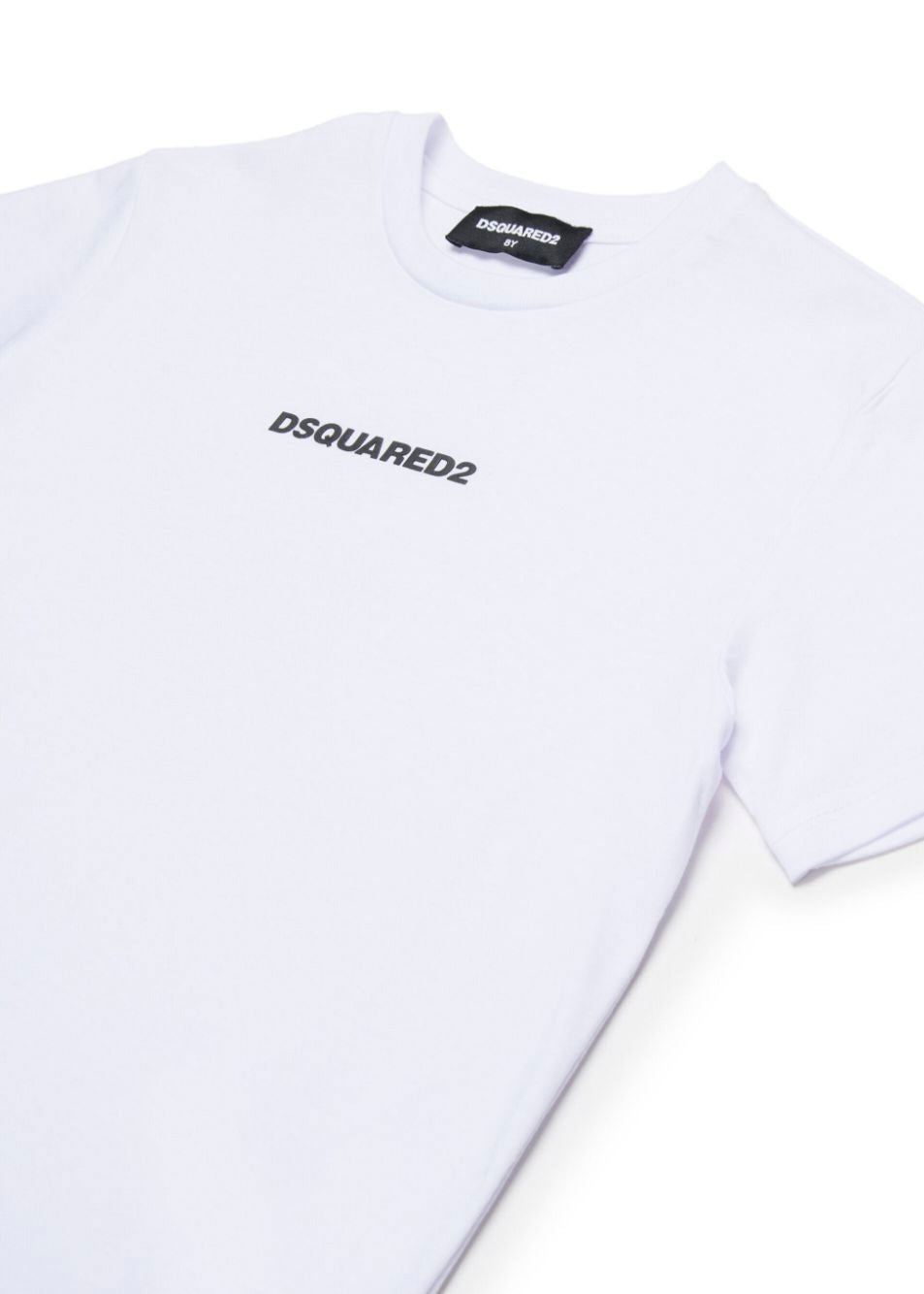 Dsquared2 Kids T-shirt Bianca con Logo