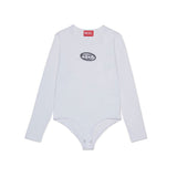 Diesel Kids Body Bianco con Oval D per Bambine