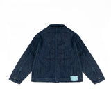 Msgm Kids Giacca in Denim Lavaggio 0 per Bambini