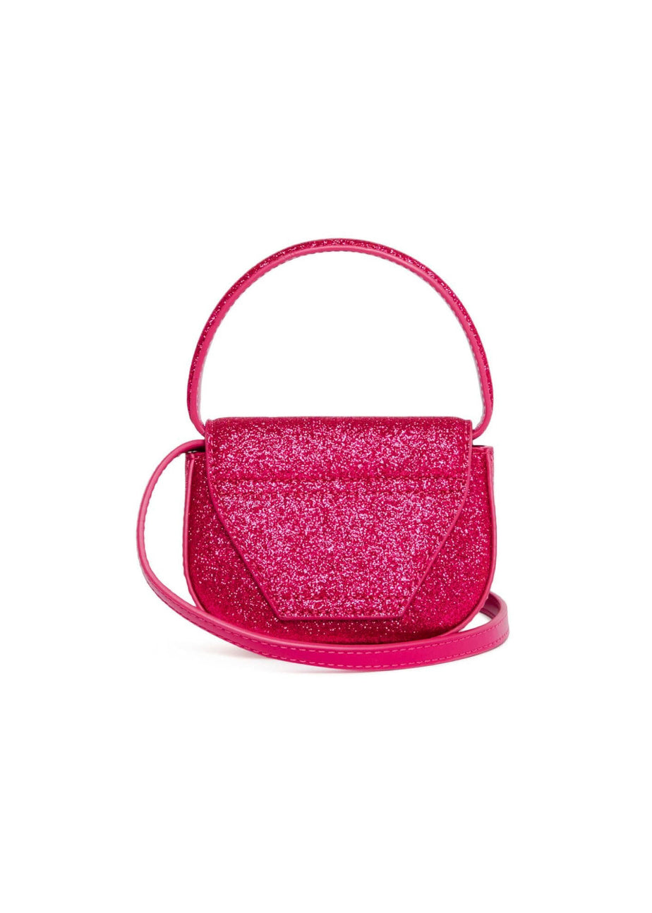 Diesel Kids Borsa a Spalla Fucsia 1DR per Bambine (retro)