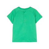 Moschino Kids T-shirt Verde Teddy Bear per Neonati