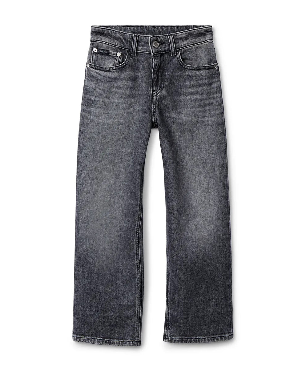 Calvin Klein Kids Denim Jeans Grigio Scuro per Bambini
