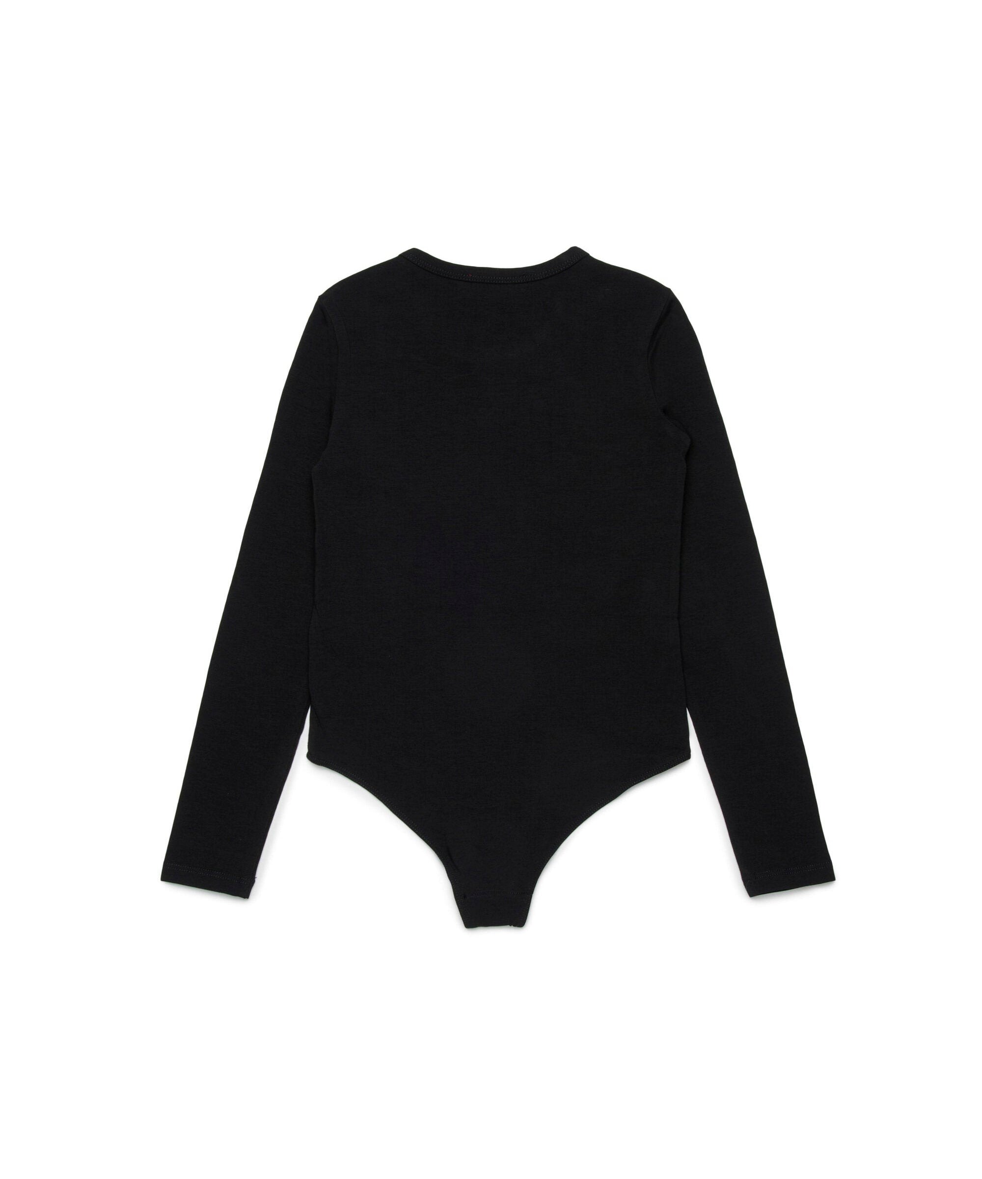 Diesel Kids Body Nero con Oval D per Bambine (retro)