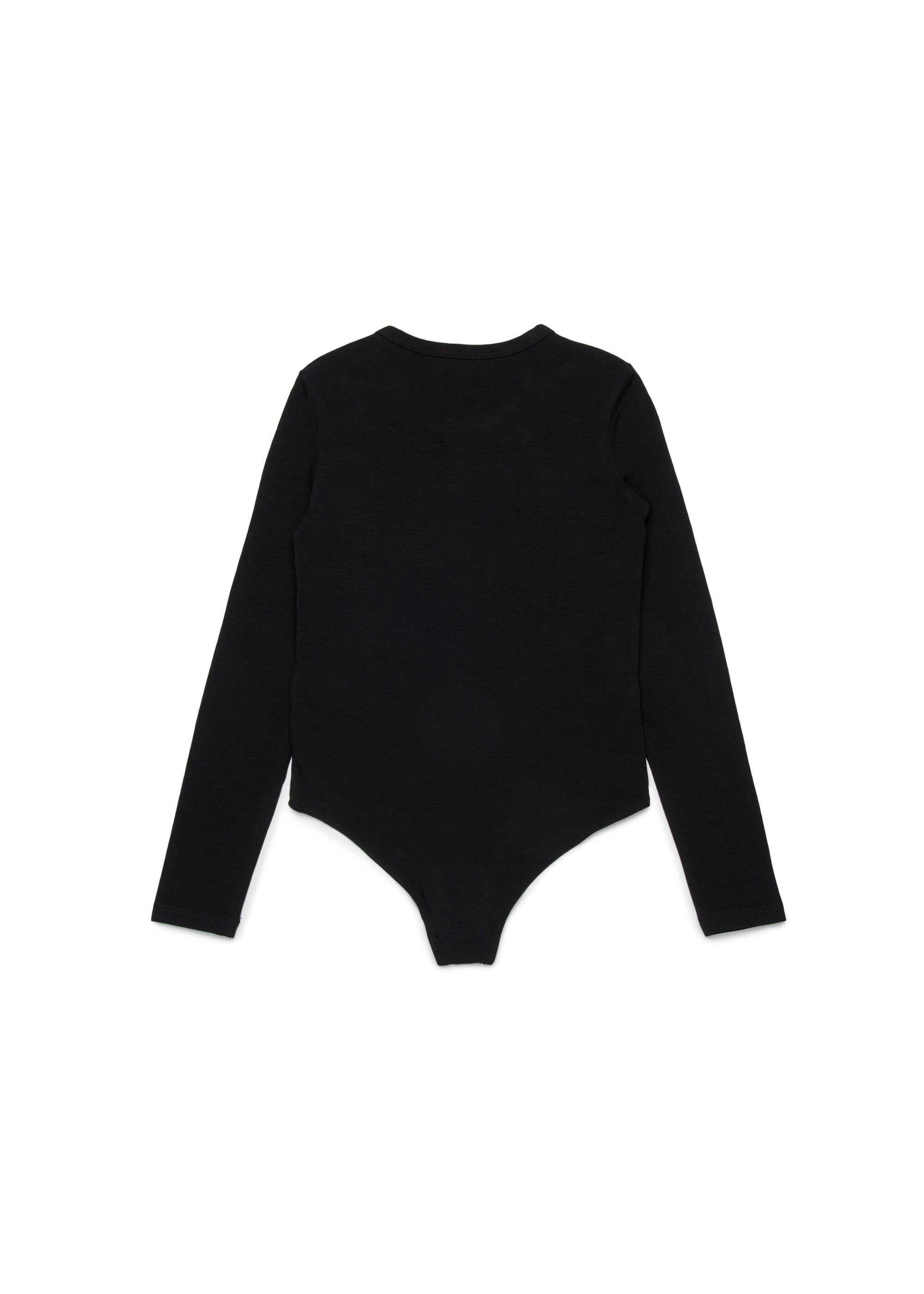 Diesel Kids Body Nero con Oval D per Bambine (retro)