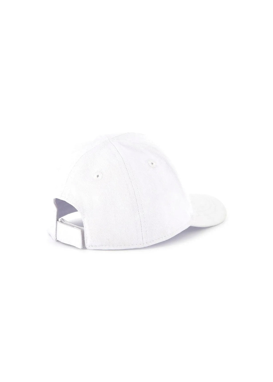 Boss Kids Cappello Bianco con Ricamo Logo per Bambini 