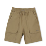 Boss Kids Bermuda Beige con Tasconi e Logo per Bambini