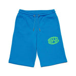 Diesel Kids Bermuda Celeste con Logo Puffy Print per Bambine