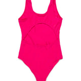 Diesel Kids Costume Monokini Fucsia per Bambine
