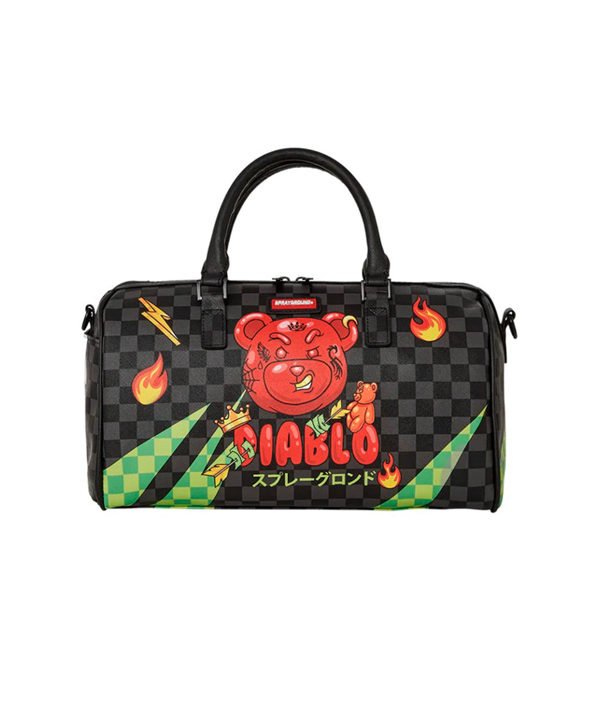 Sprayground Kids Borsa Wtf Diablo Mini Duffle Nera