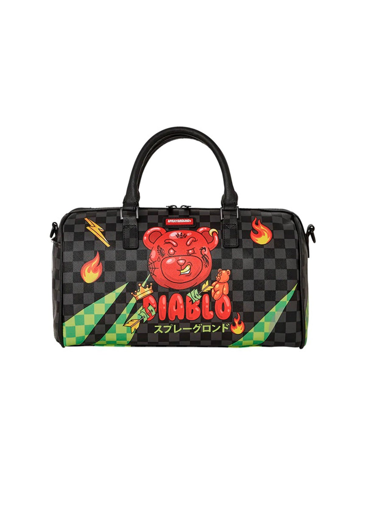 Sprayground Kids Borsa Wtf Diablo Mini Duffle Nera