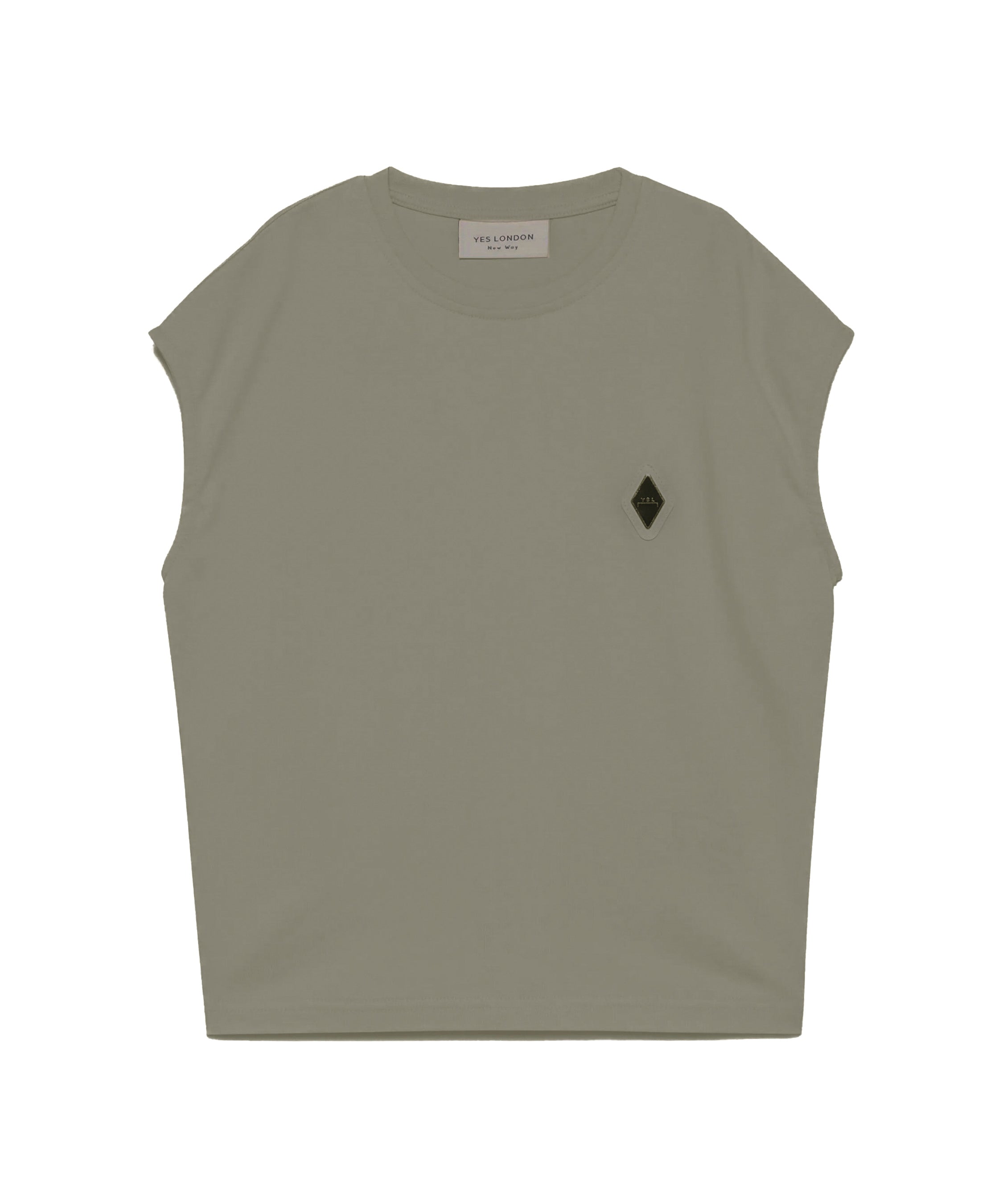 Yes London Canotta Fango con Logo per Bambini
