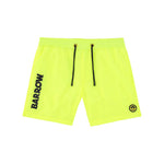 Barrow Kids Costume Boxer Giallo Fluo con Logo per Bambini