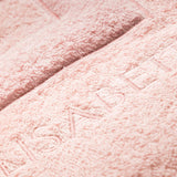 Elisabetta Franchi La Mia Bambina Asciugamano in Spugna Rosa con Logo