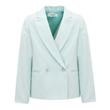 Vicolo Giacca Verde Acqua per Bambine