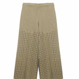 Twinset Kids Hemp Trousers with Logo for Girls